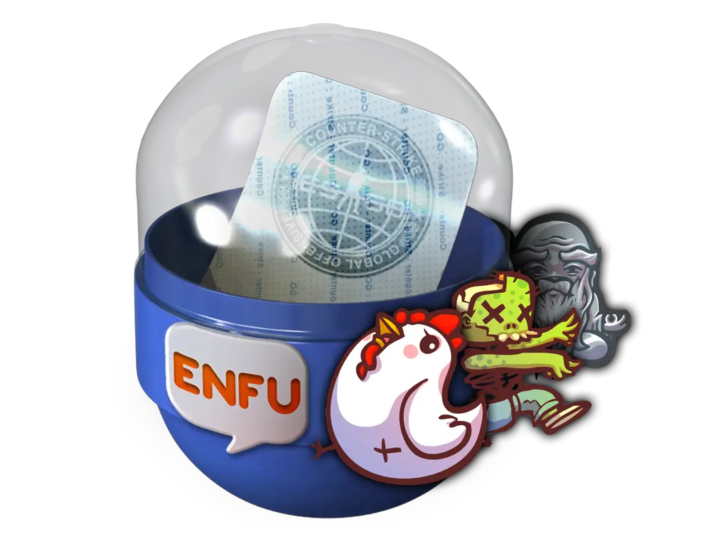 Enfu 印花胶囊